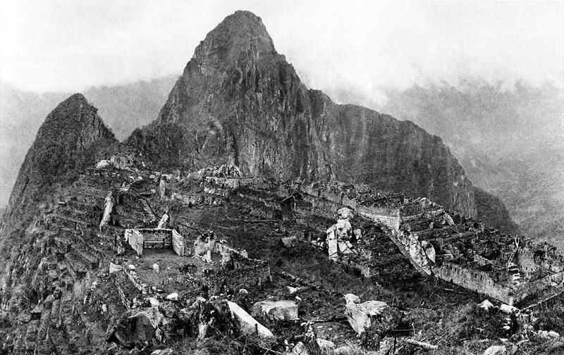Machu Pichu in 1911