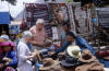 pisac indian market cusco peru
