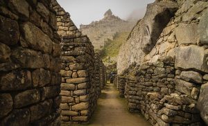 Ruins inside Machu Picchu